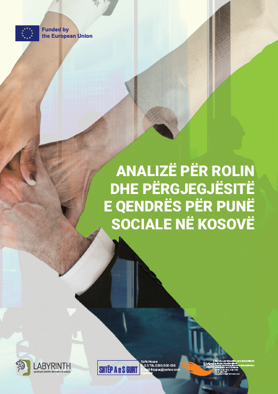 Analizë për rolin dhe përgjegjësitë e Qendrës për Punë Sociale në Kosovë